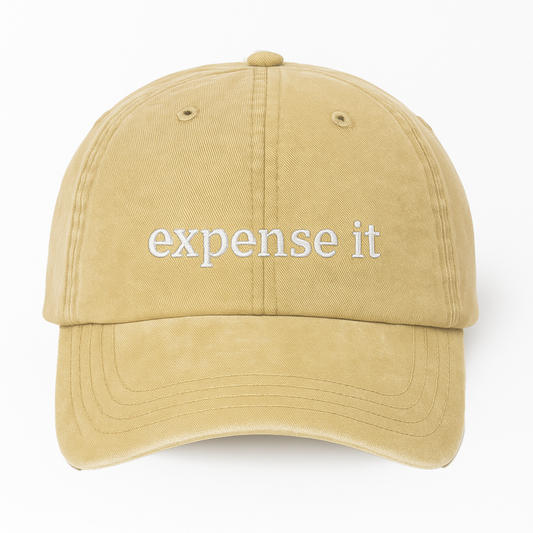 Expense it Hat