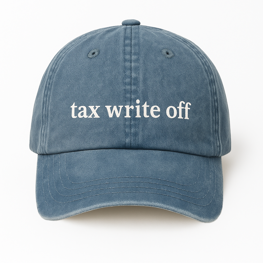 Tax Write Off Hat