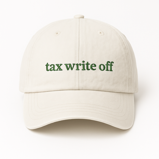Tax Write Off Hat