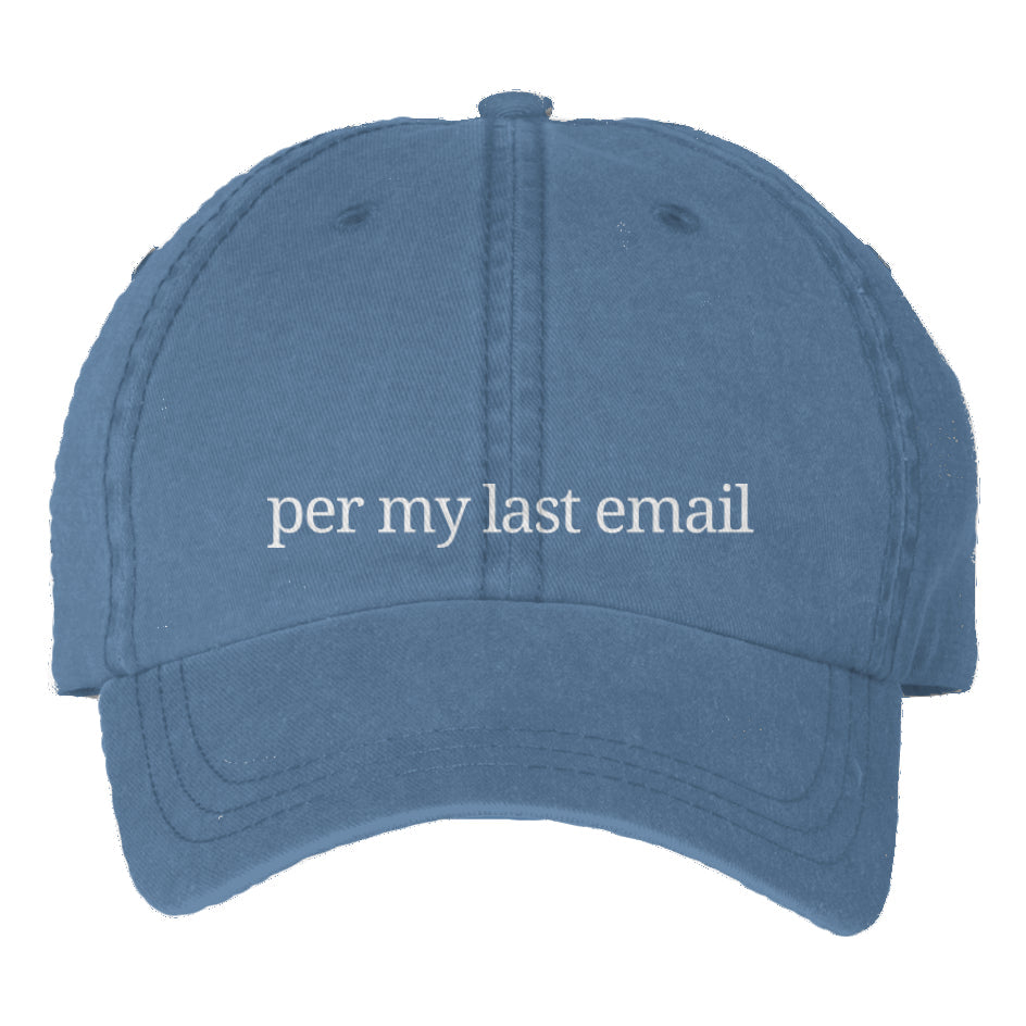 Pigment Dyed Cap