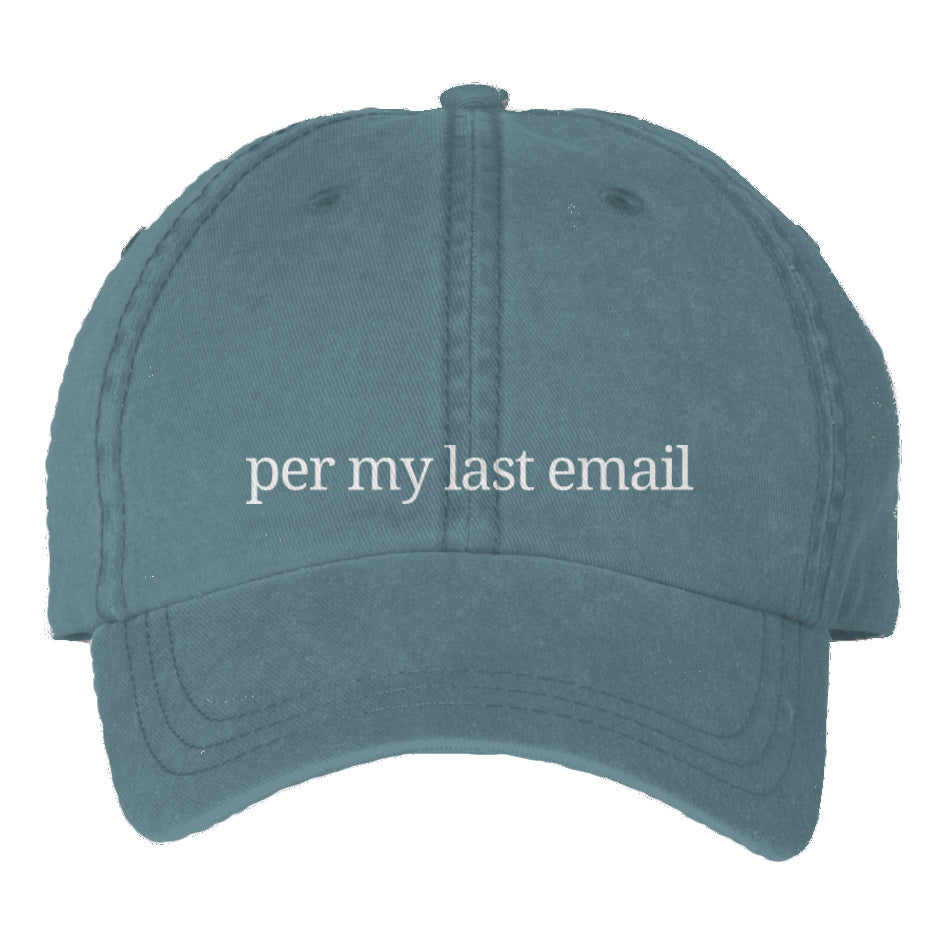 Pigment Dyed Cap