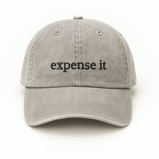 Expense it Hat