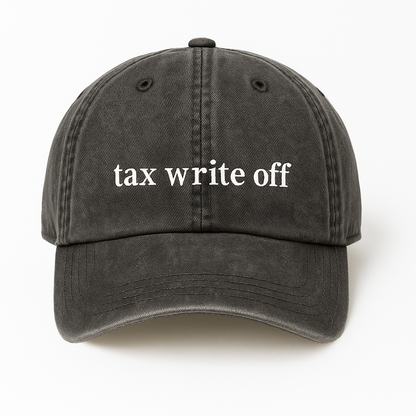 Tax Write Off Hat