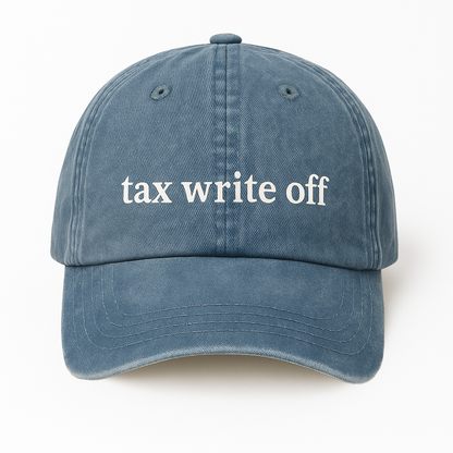 Tax Write Off Hat